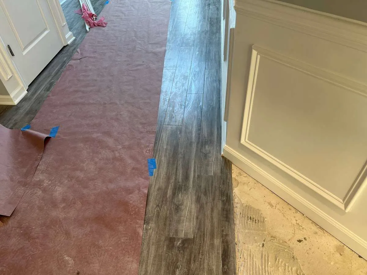 Completed marble shower restoration in Riverdale